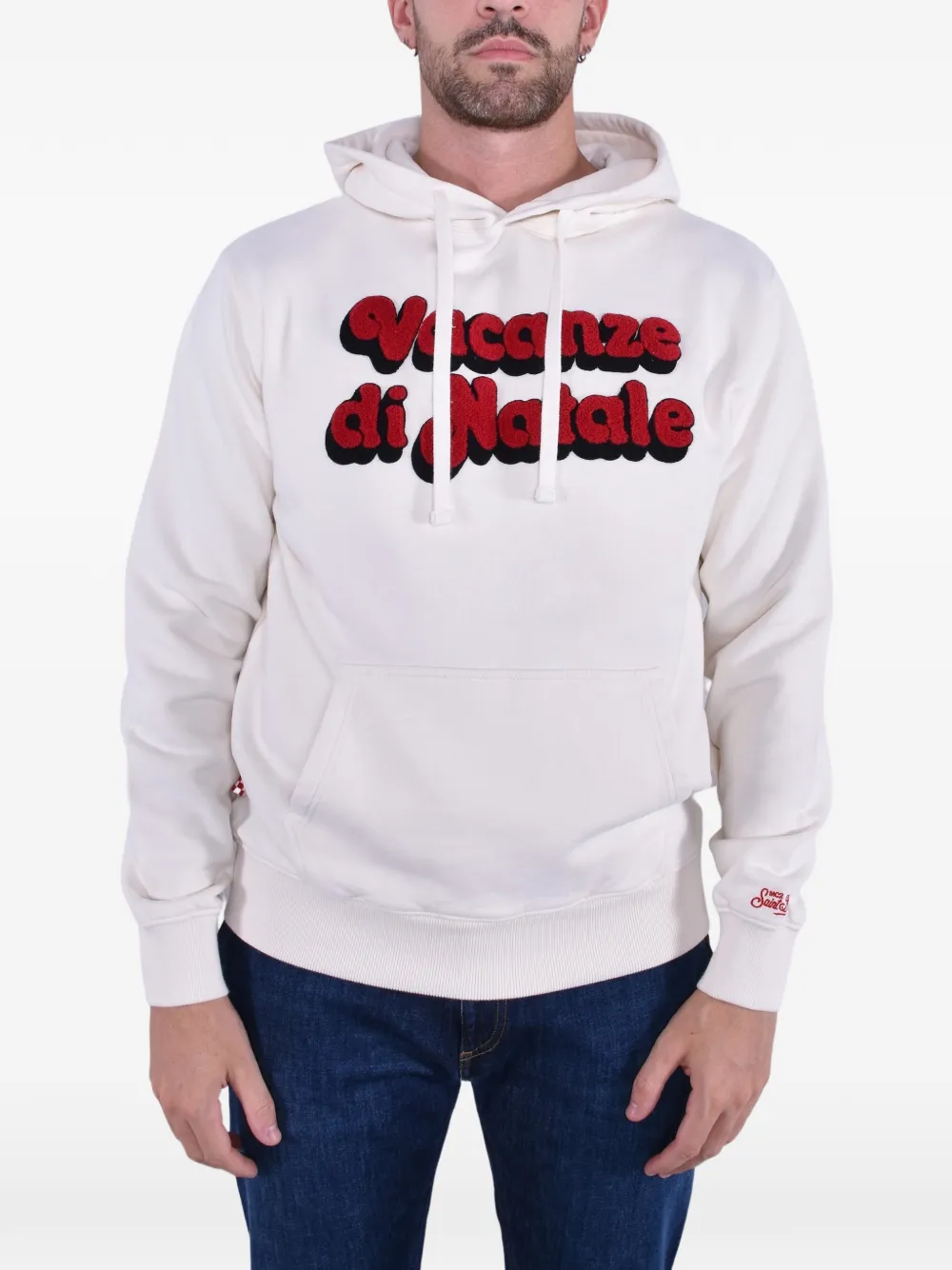 MC2 Saint Barth Tribeca Vacanze di Natale embroidered hoodie