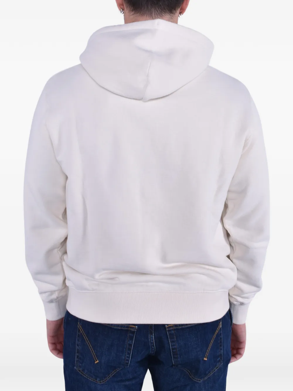 MC2 Saint Barth Tribeca Vacanze di Natale embroidered hoodie Wit