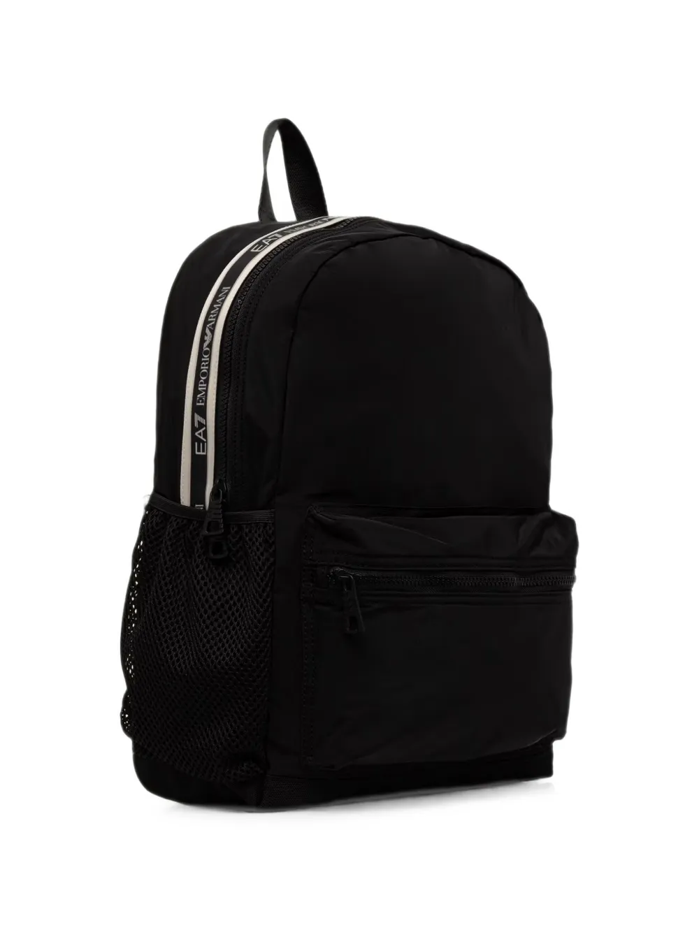 Ea7 Emporio Armani Rugzak met logodetail en ritssluiting Zwart