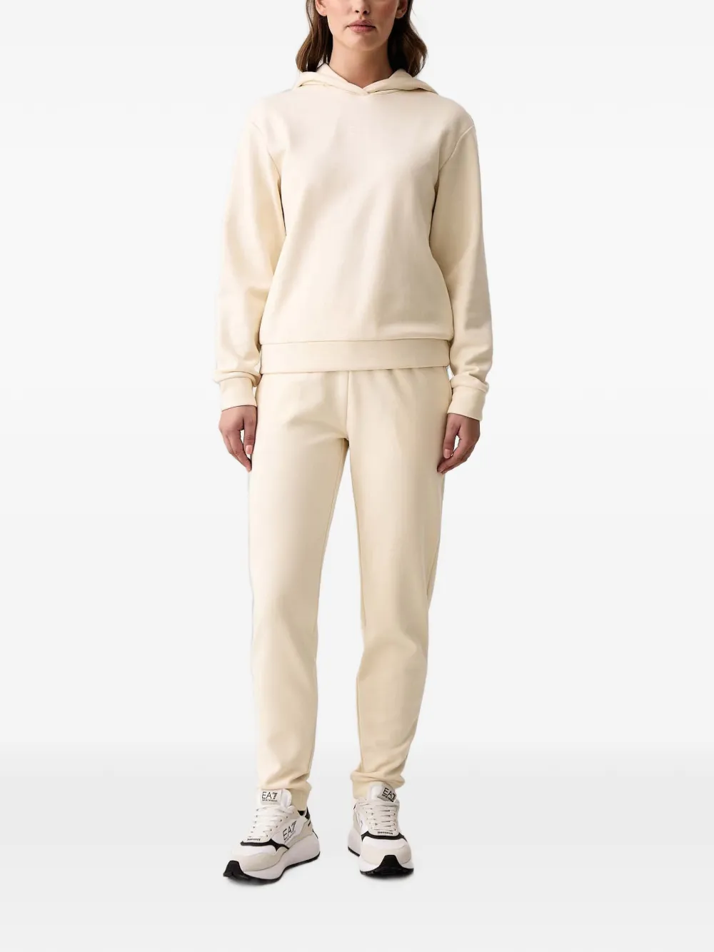 Ea7 Emporio Armani Trainingspak met logoprint Beige