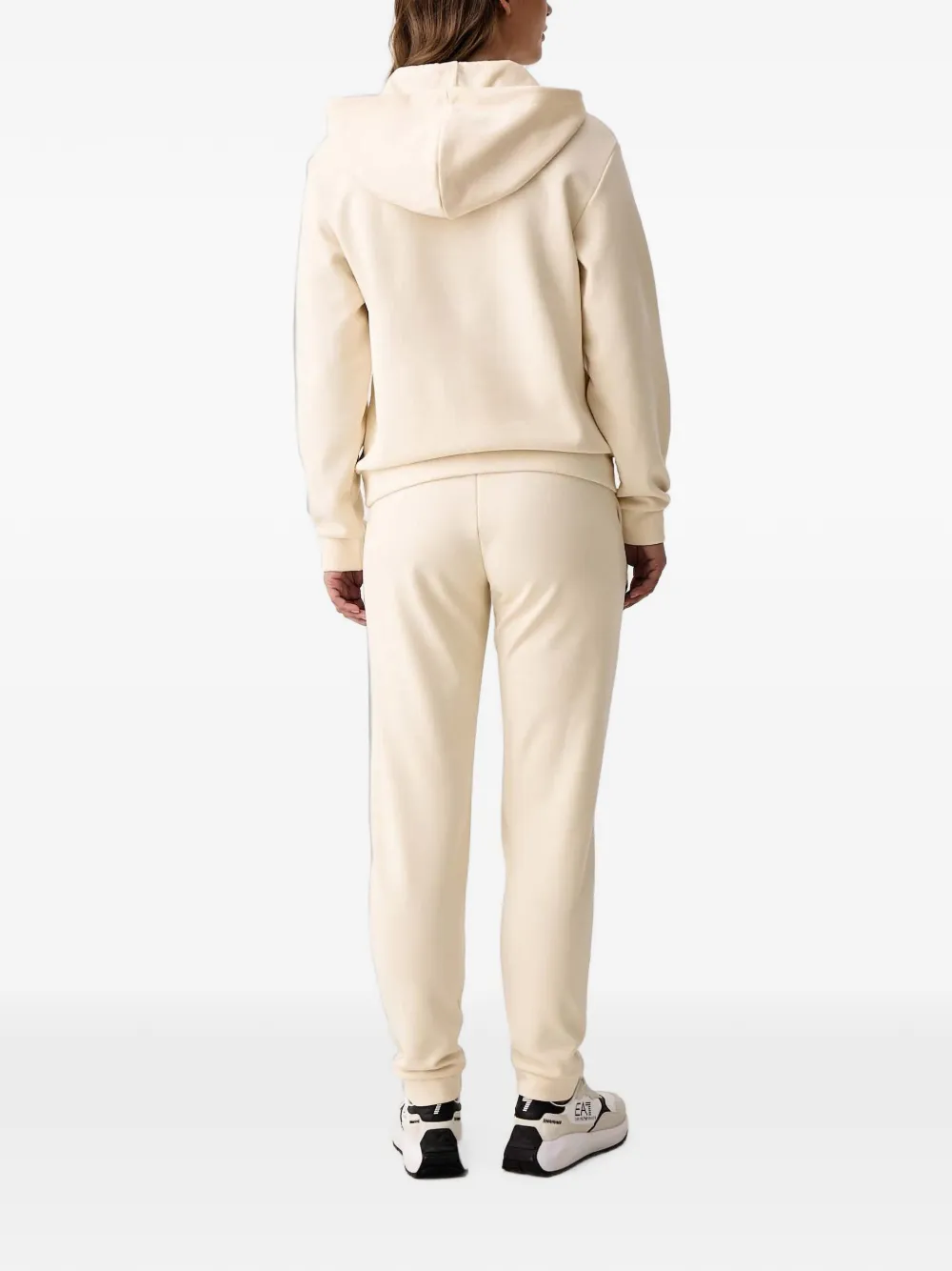 Ea7 Emporio Armani Trainingspak met logoprint Beige