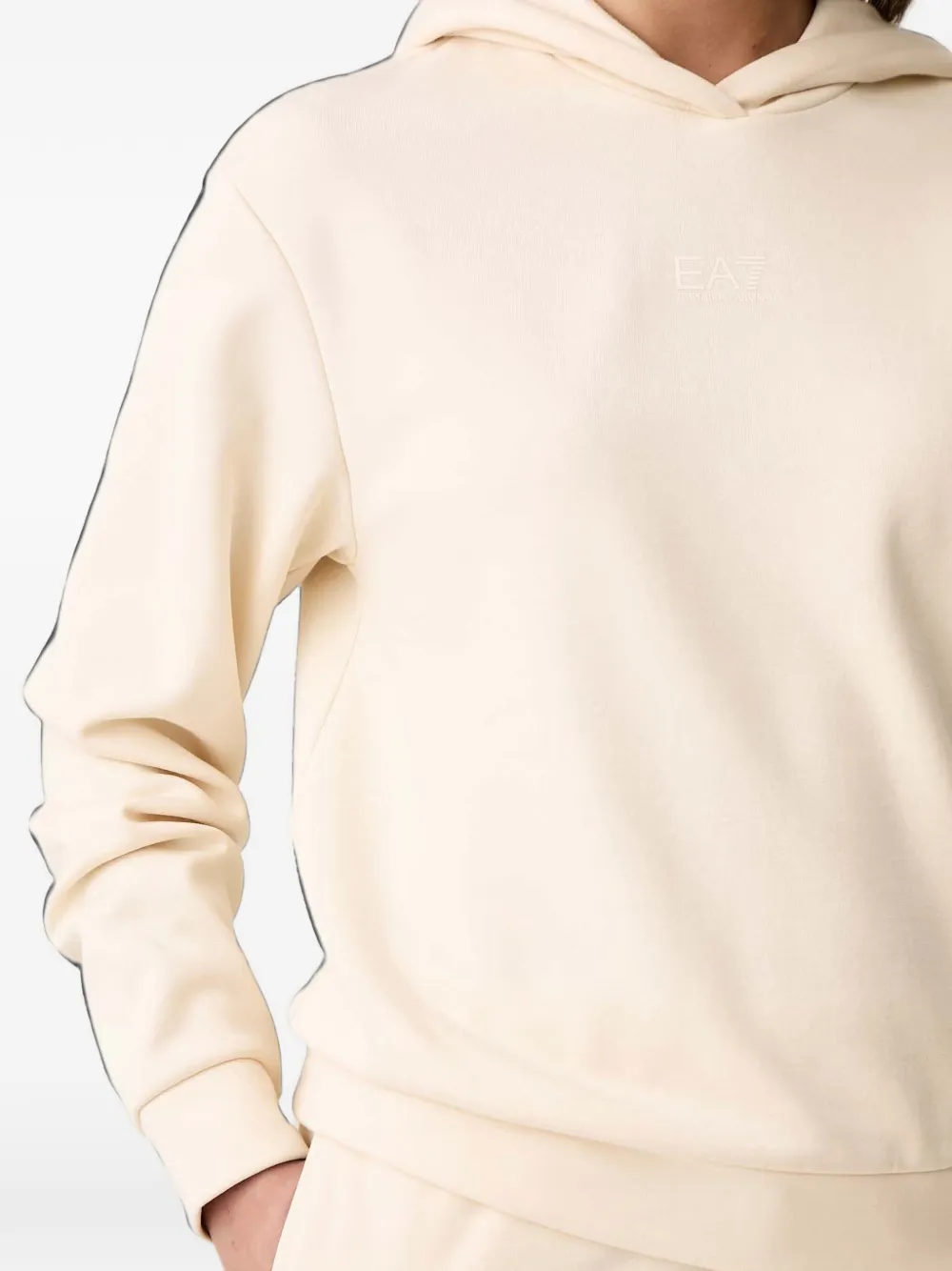 Ea7 Emporio Armani Trainingspak met logoprint Beige