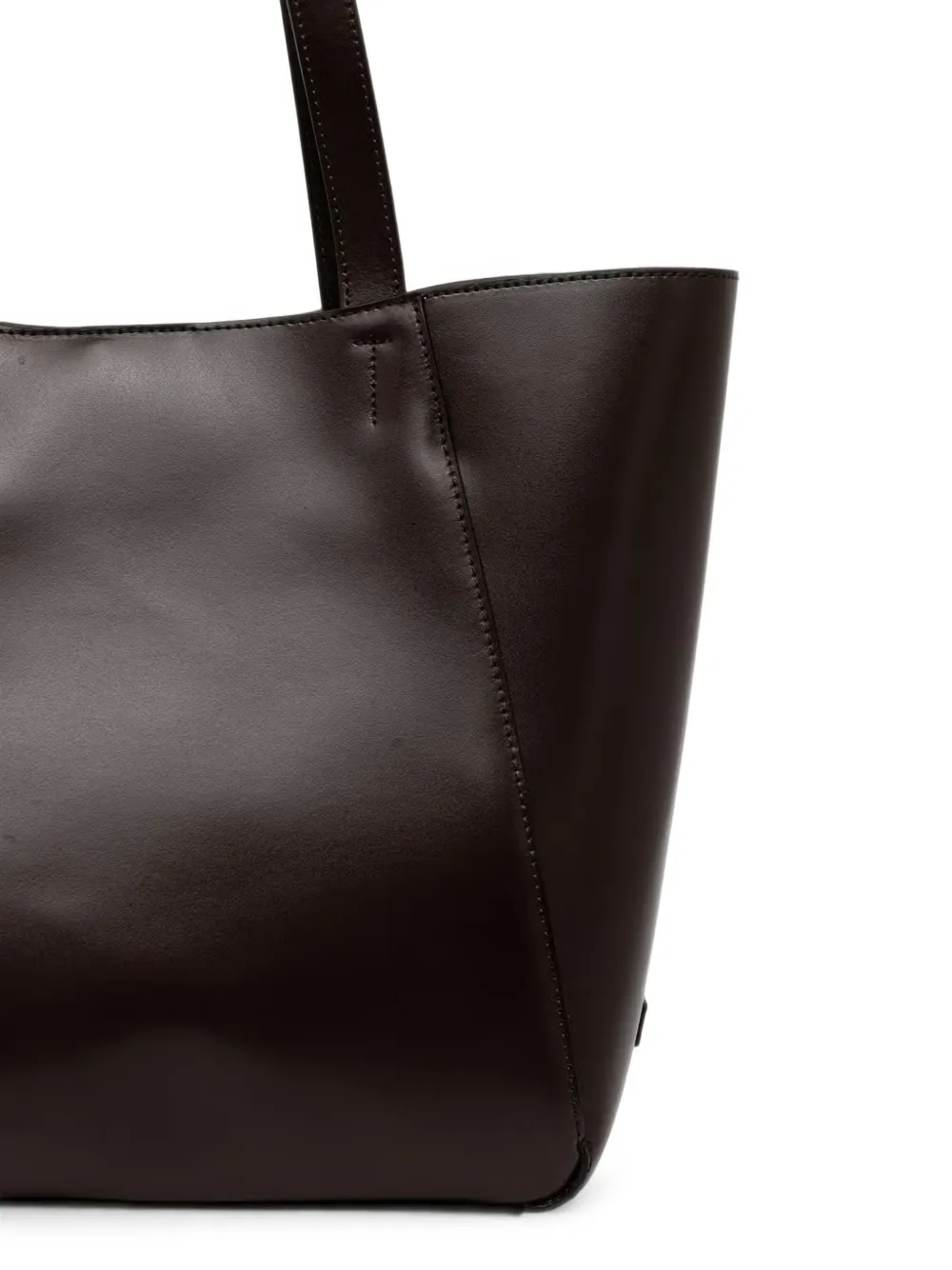 Marc O'Polo Tessa logo-patch pouch-detail tote bag Bruin