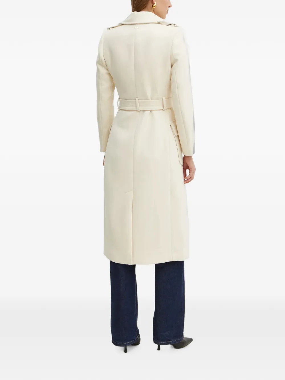 Morgan Jas met ceintuur Beige