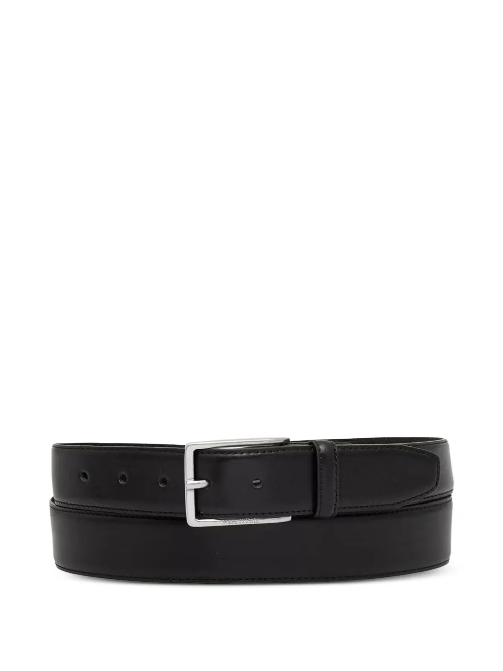 Marc O'Polo buckle-fastening leather belt - Nero