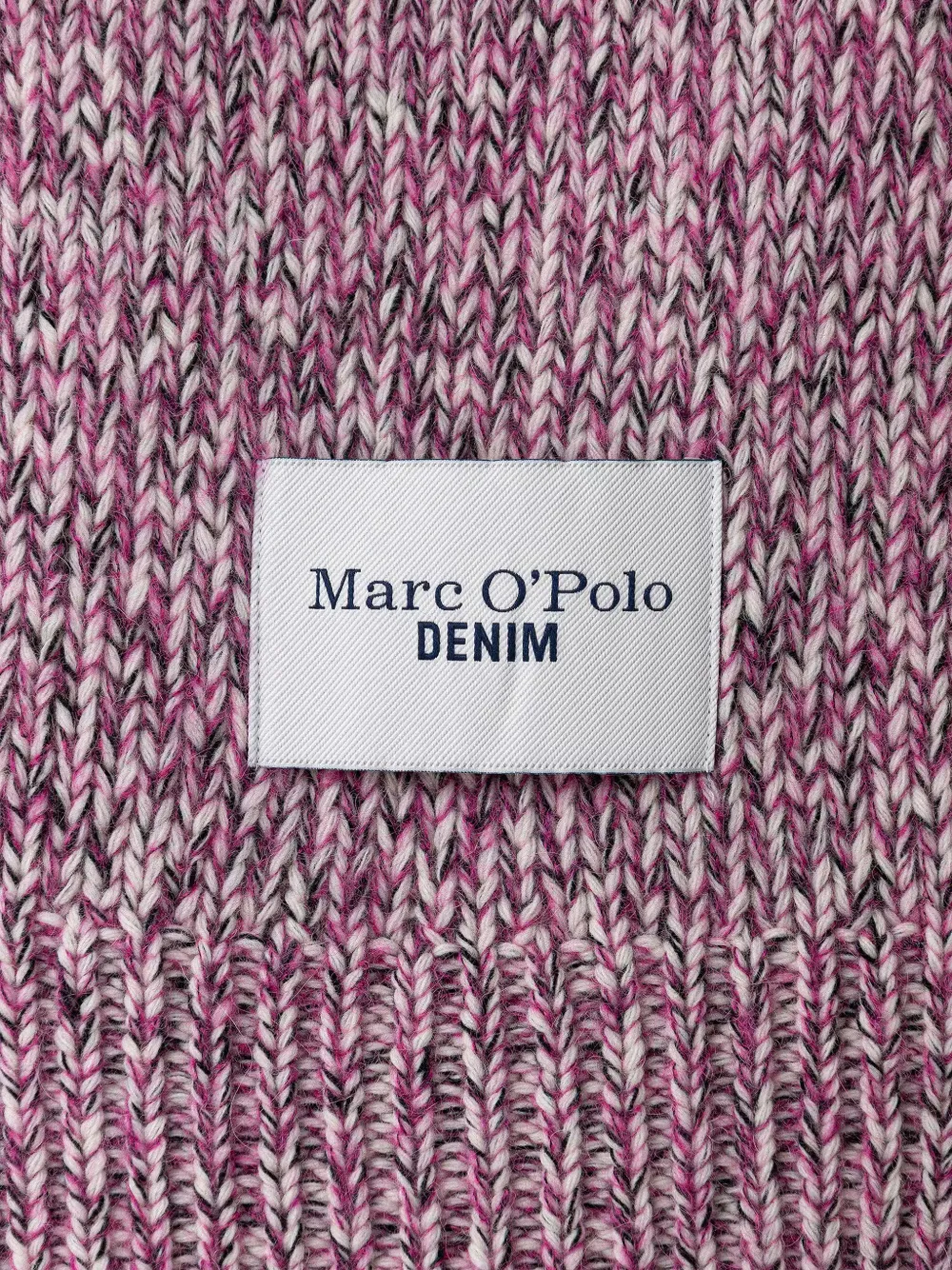 Marc O'Polo Sjaal met logopatch Roze