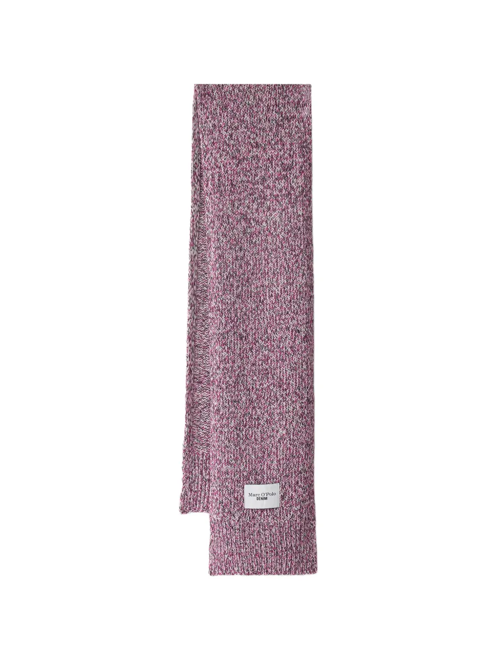 Marc O'Polo logo-patch scarf - Rosa
