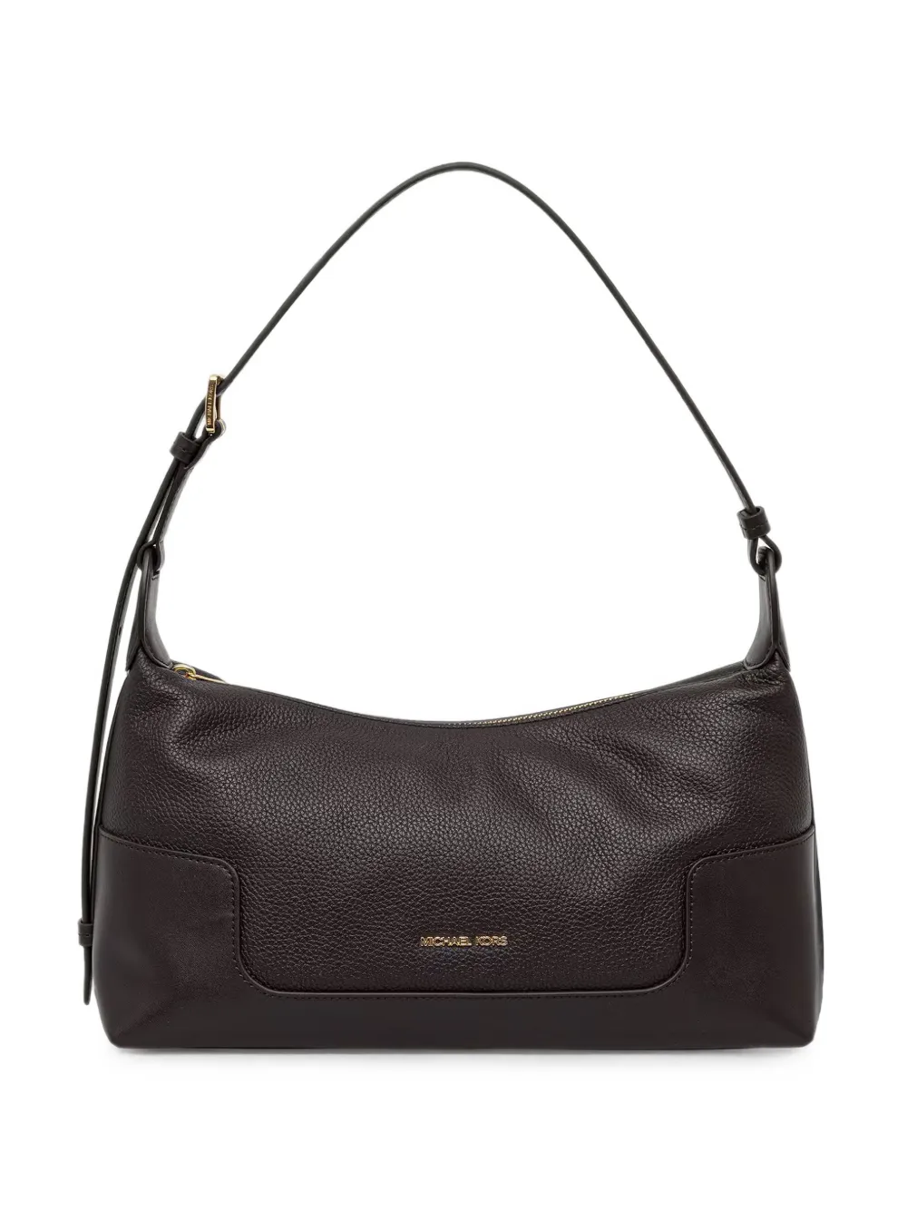 Michael Michael Kors medium Teddi pebbled-leather shoulder bag - Marrone