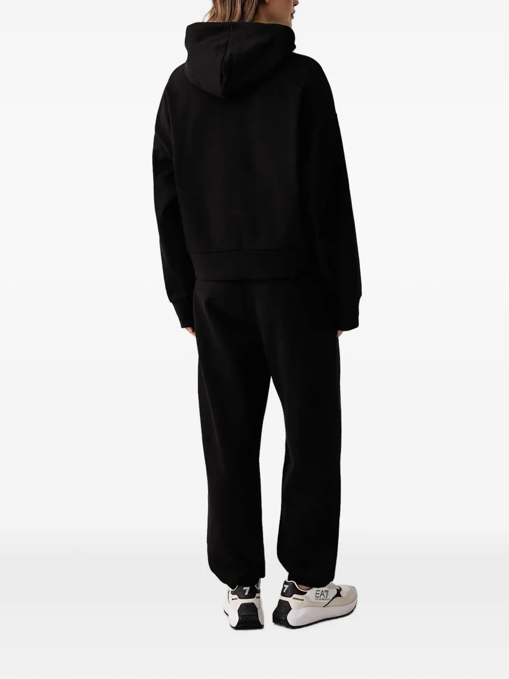 Ea7 Emporio Armani Trainingspak met logoprint Zwart