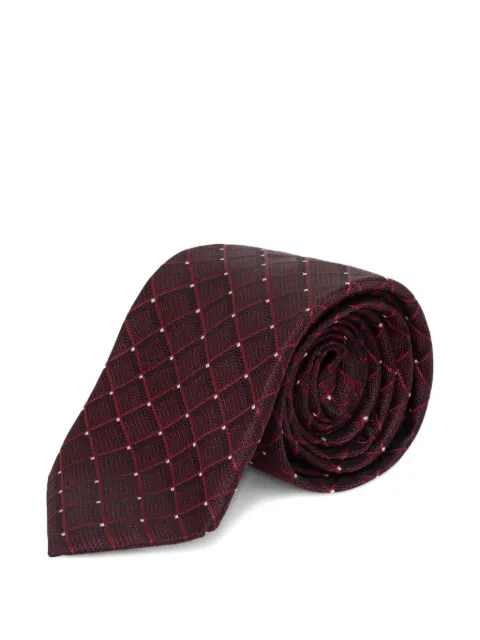 Michael Kors check-pattern tie