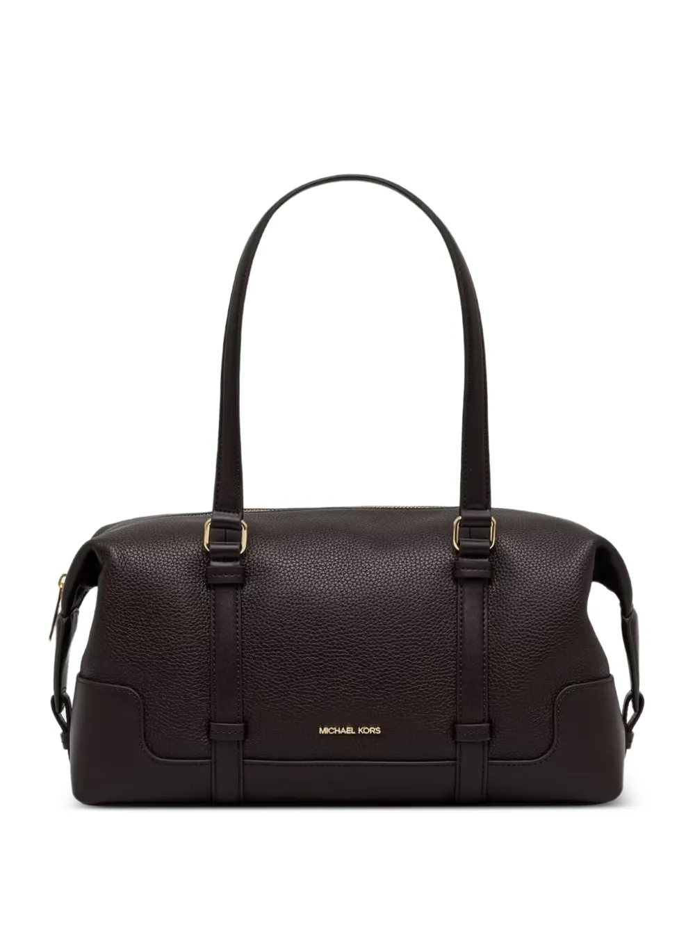 Michael Michael Kors Teddi large textured shoulder bag - Brown