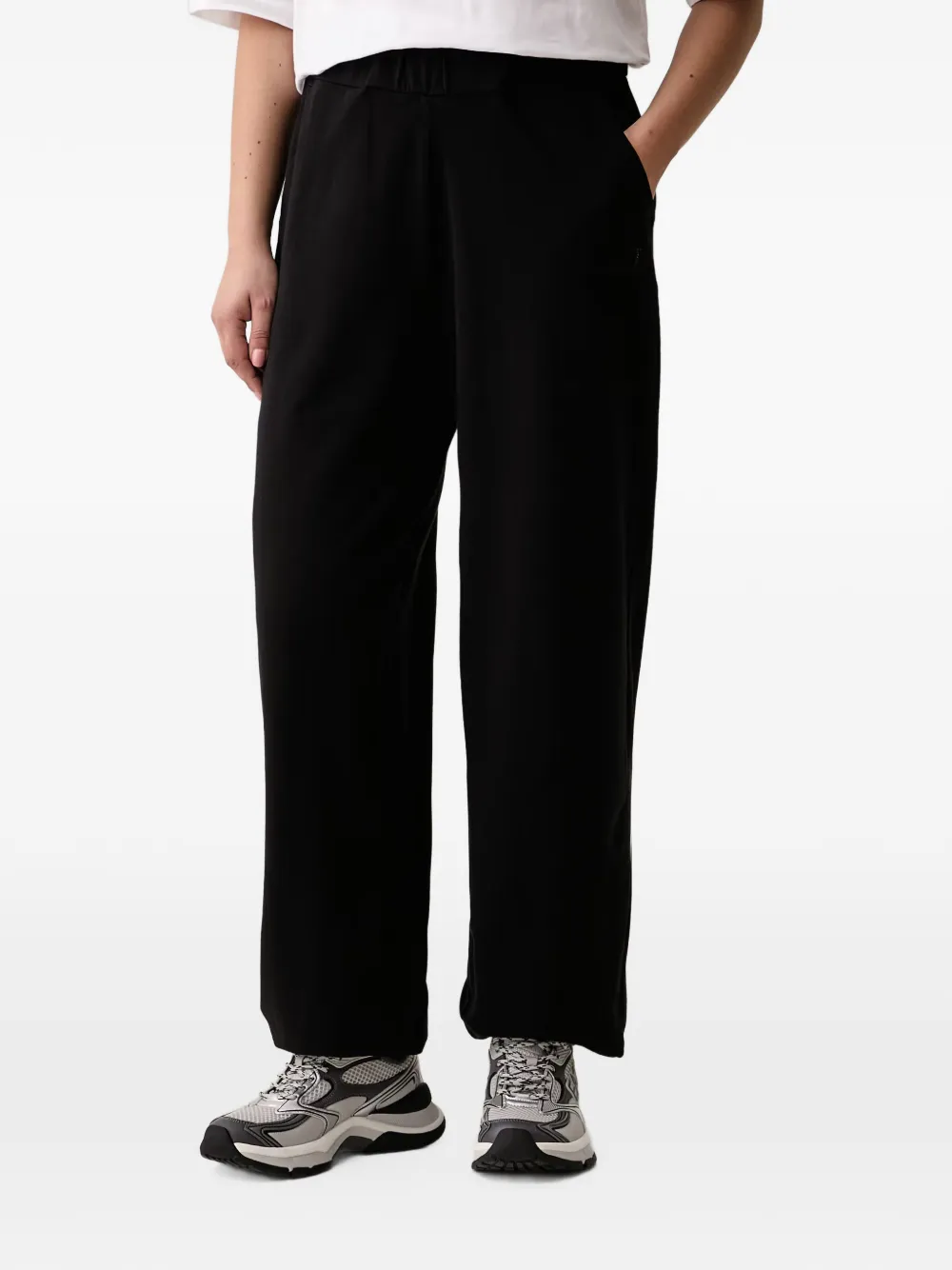 Ea7 Emporio Armani Trainingspak met logodetail Zwart