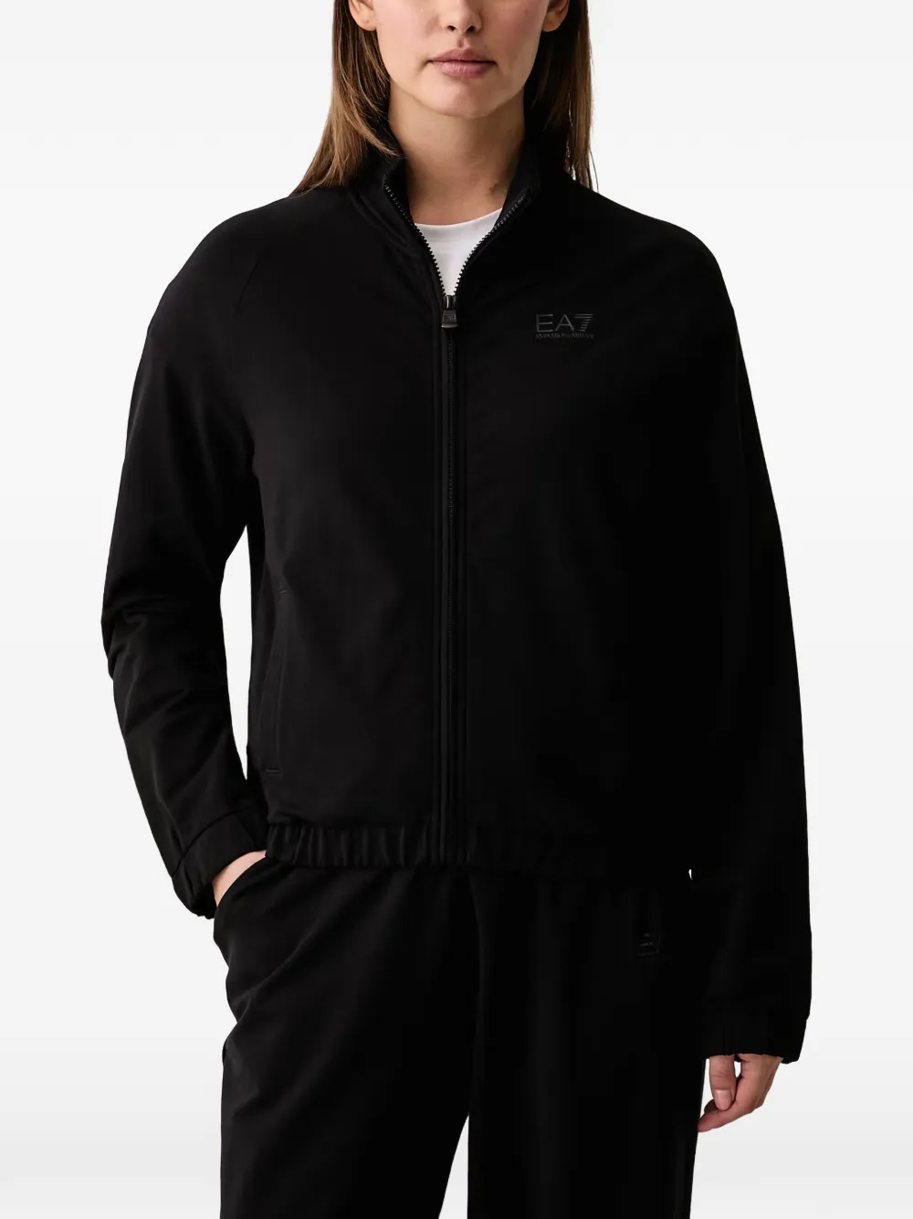 Ea7 Emporio Armani logo-detail tracksuit - Nero