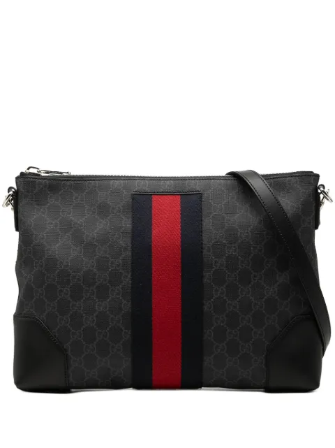 Gucci Pre-Owned bolsa crossbody GG Supreme Web 2000-2015
