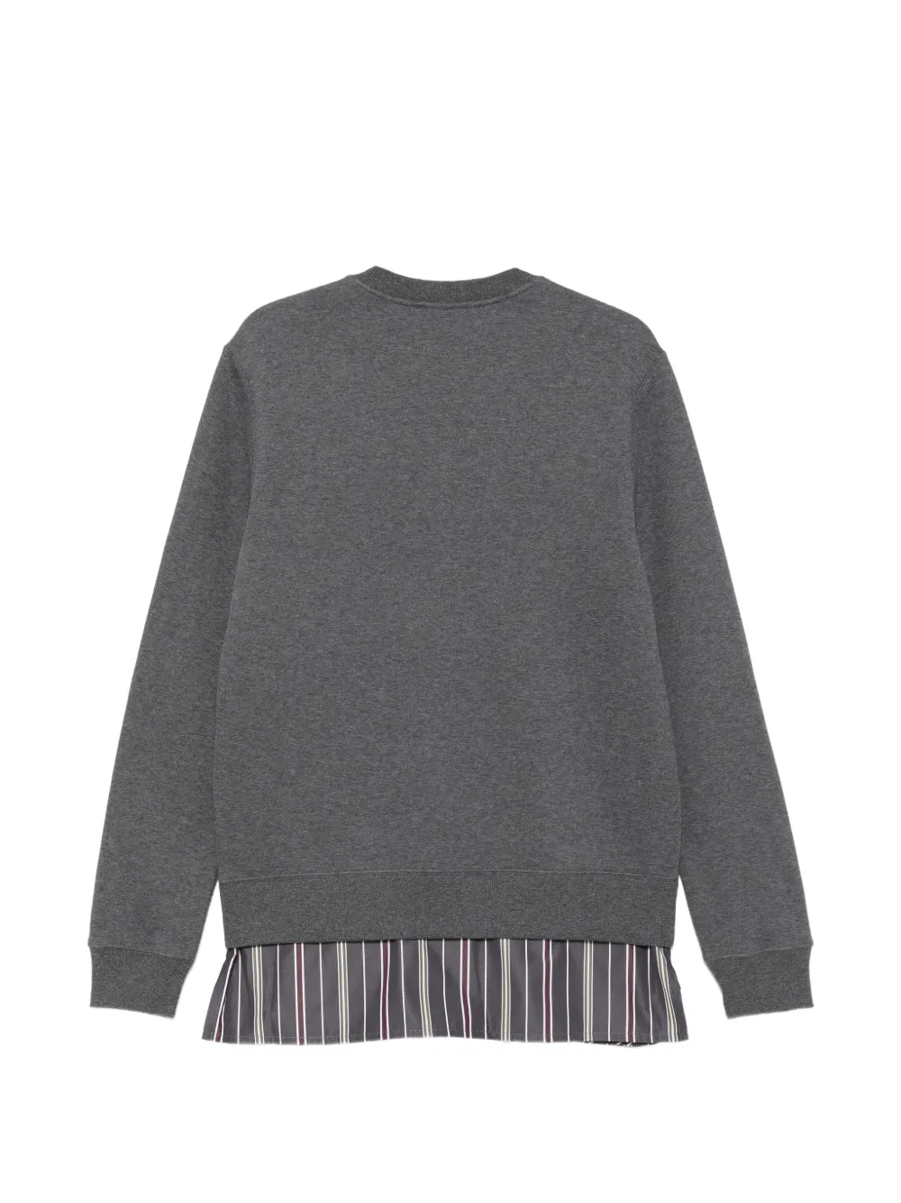 Lanvin Jersey trui met gelaagd detail Grijs