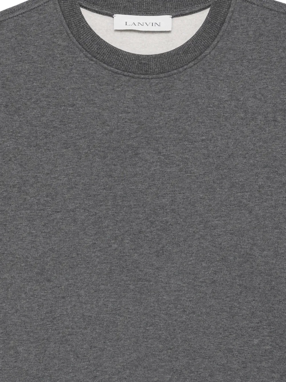 Lanvin Jersey trui met gelaagd detail Grijs