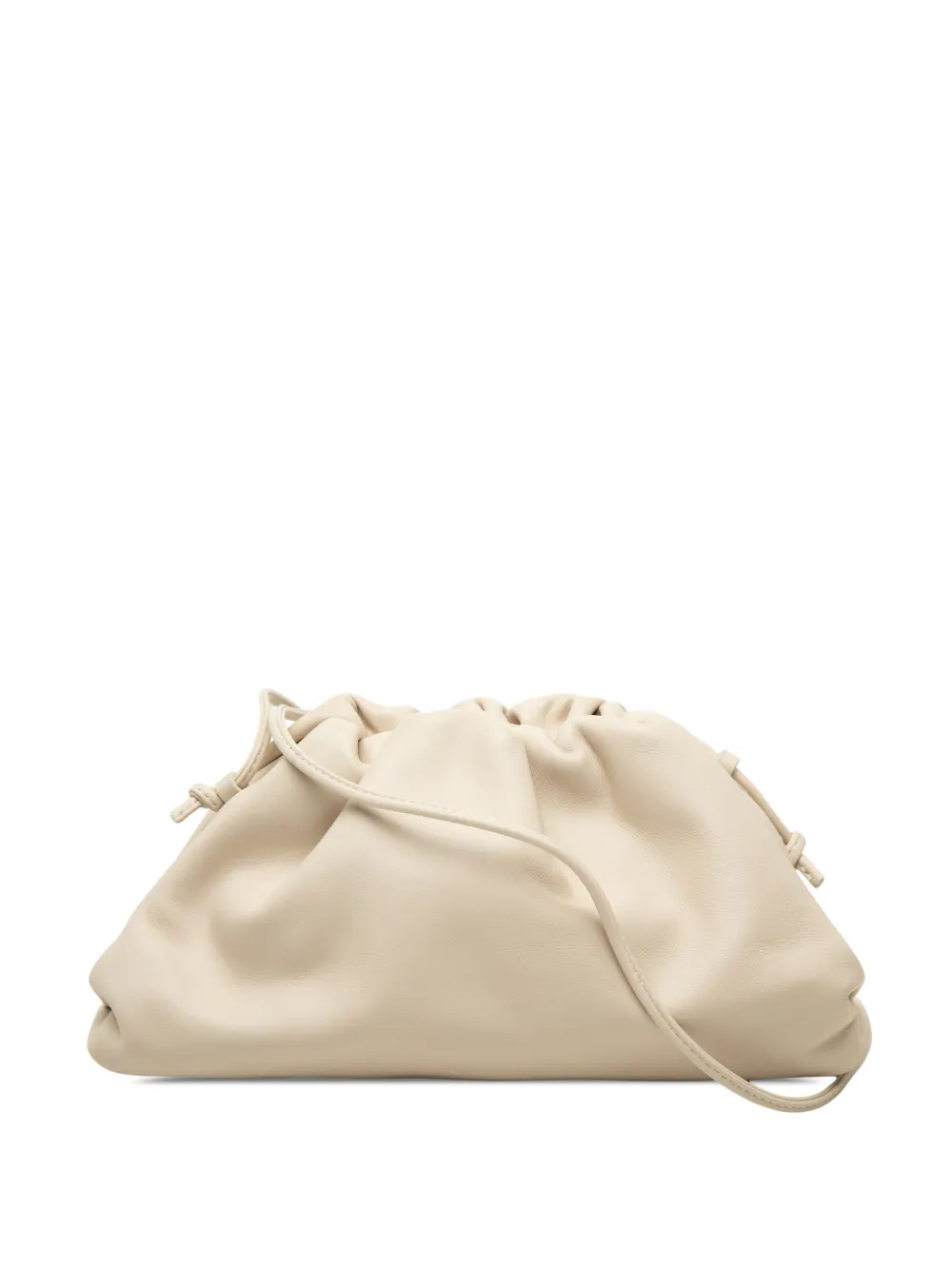 Bottega Veneta Pre-Owned 2012-2026 Lambskin The Mini Pouch crossbody bag - Weiß