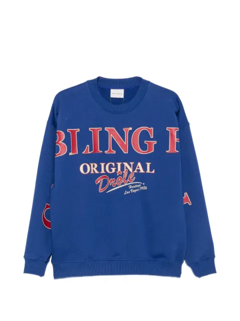 Drôle De Monsieur slogan-print sweatshirt