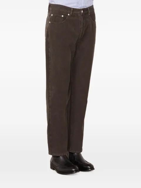 Officine Generale corduroy straight-leg trousers
