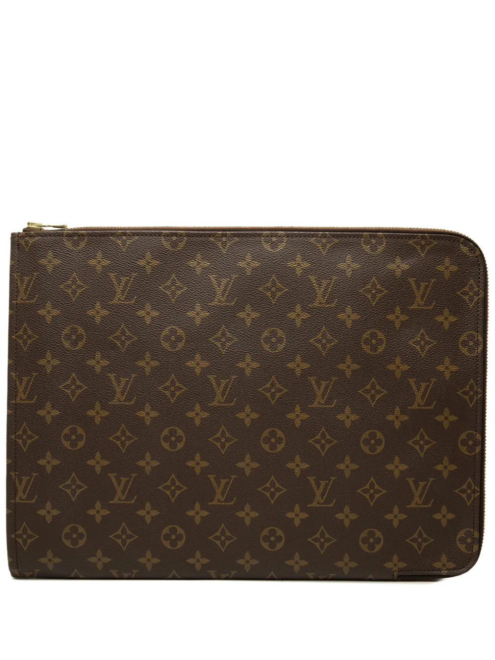 Louis Vuitton Pre-Owned 1985 Monogram Poche Documents Portfolio business bag - Marrone