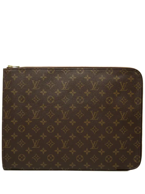 Louis Vuitton Pre-Owned bolsa con monograma Poche Documents Portfolio1985