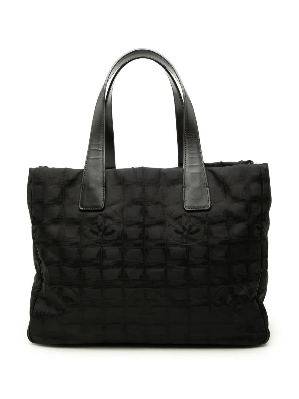 CHANEL Pre-Owned 2004-2005 New Travel Line Nylon tote bag - Nero