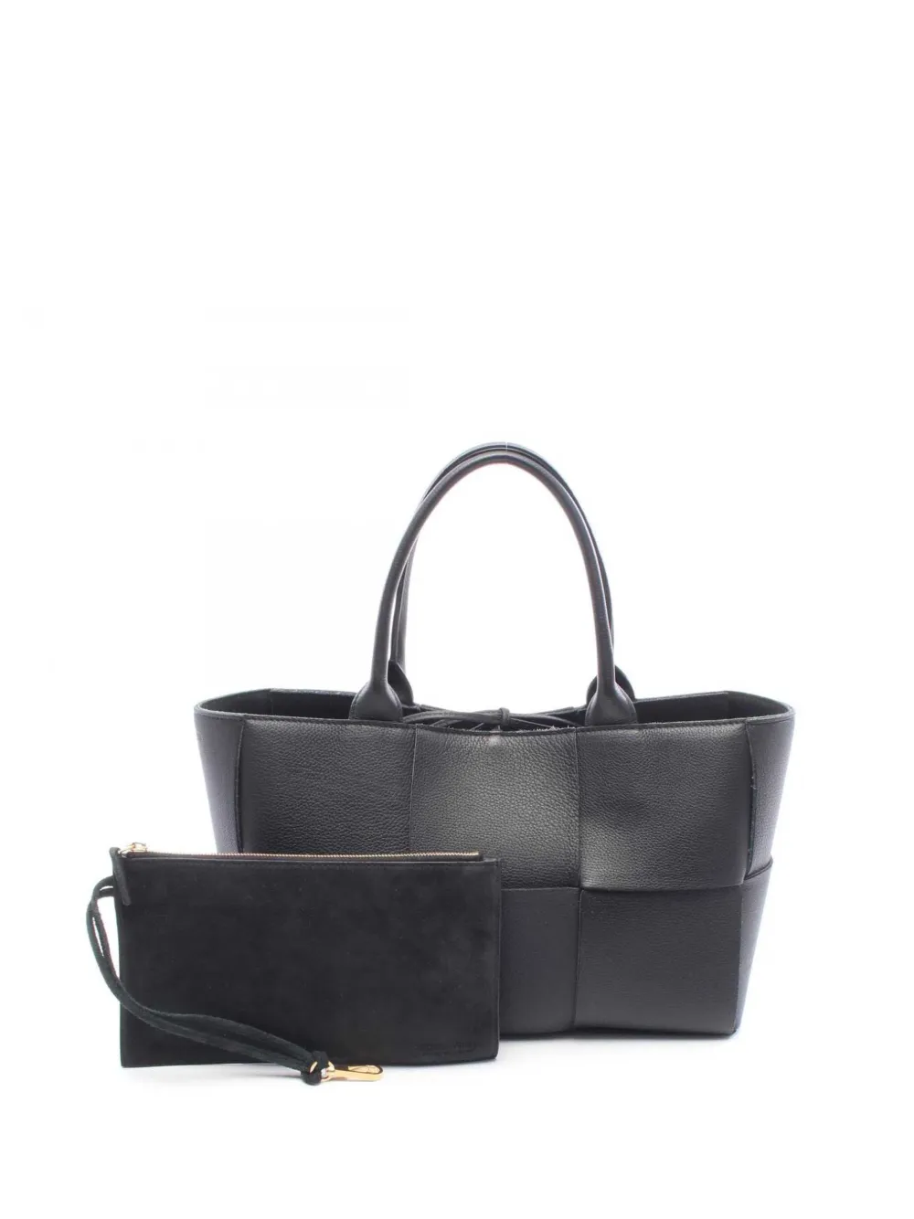 Bottega Veneta Pre-Owned 2012-2026 Small Nappa Maxi Intrecciato Arco tote bag - Noir