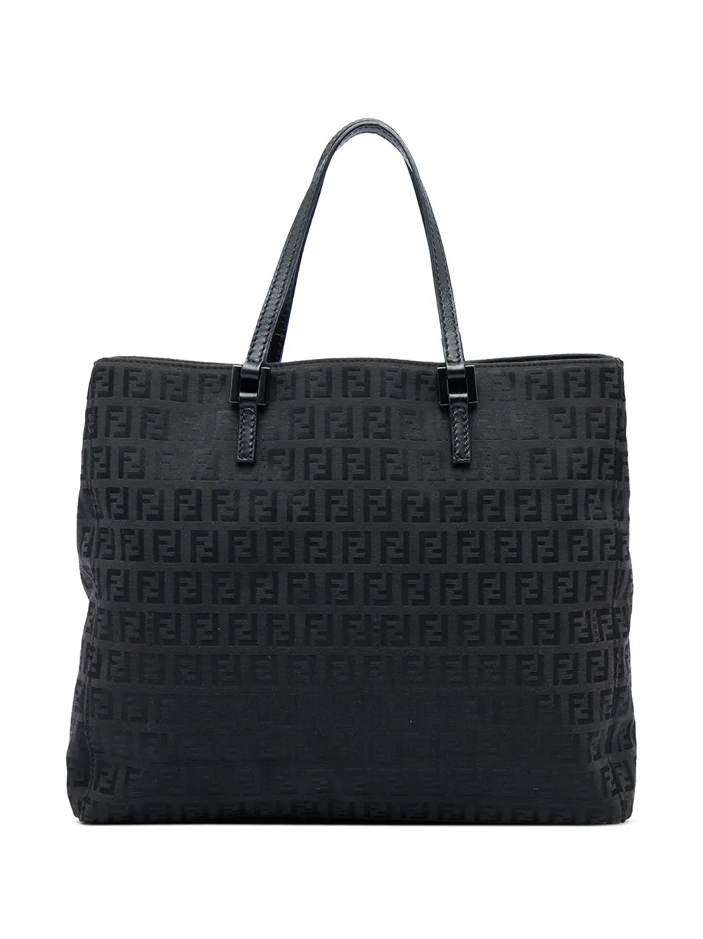 Fendi Pre-Owned 2000-2010 Zucchino Canvas tote bag - Nero