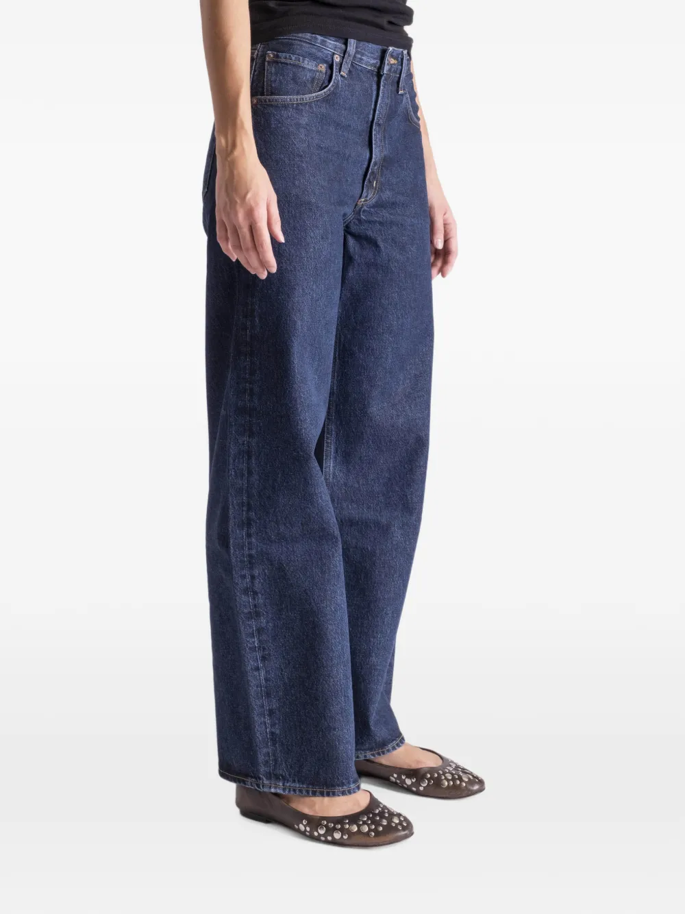 AGOLDE Low Curve jeans Blauw