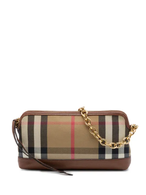 Burberry Pre-Owned 2000-2017 House Check Canvas Derby Abingdon Convertible satchel