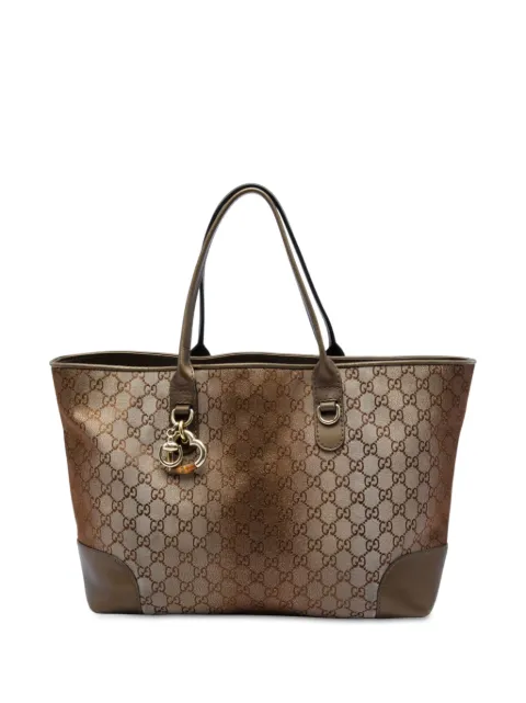 Gucci Pre-Owned 2016-2026 GG Lurex Heart Bit tote bag