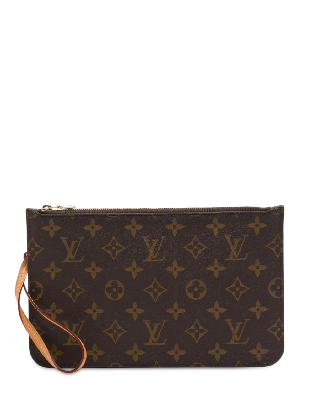 Louis Vuitton Pre-Owned 2019 Monogram Neverfull MM pouch - Marrone