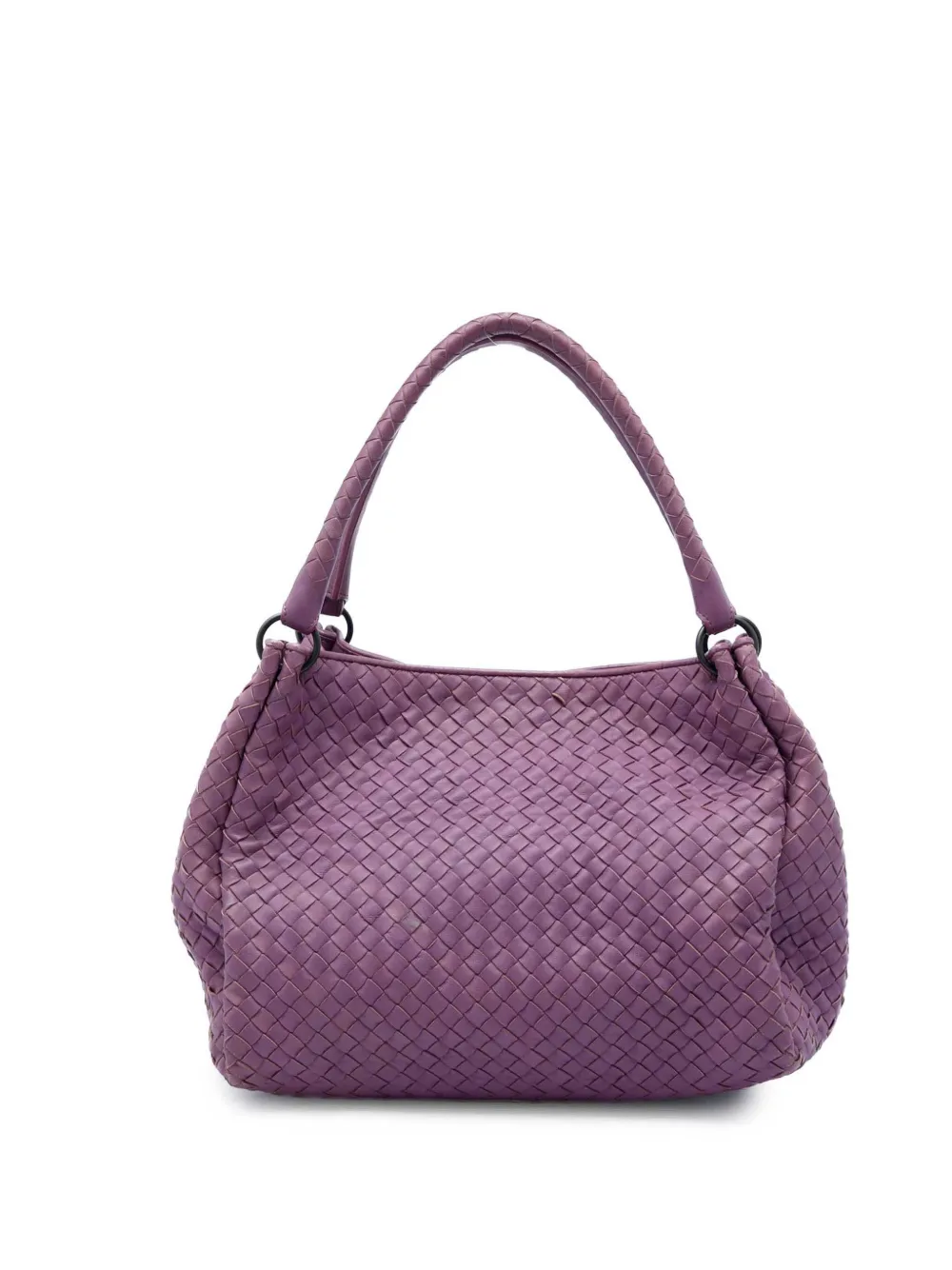 Bottega Veneta Pre-Owned sac cabas Parachute en cuir nappa Intrecciato (2012-2026) - Violet