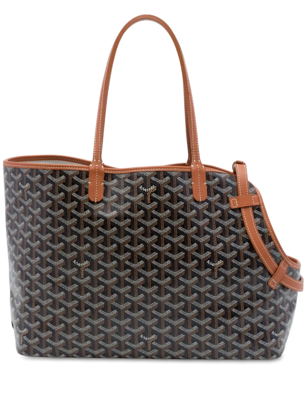 Goyard Pre-Owned 2023 Goyardine Chien Gris Pet Carrier travel bag in Black