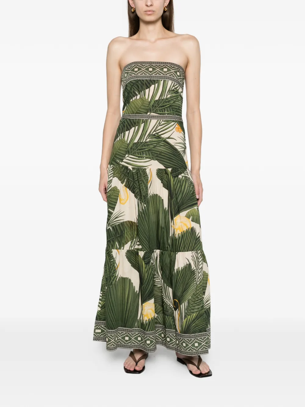 Johanna Ortiz Another Chance dress Groen