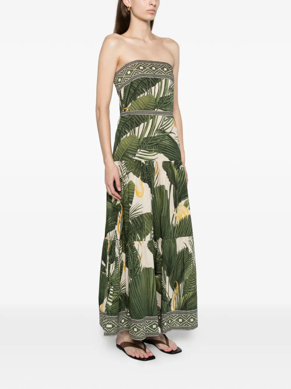 Johanna Ortiz Another Chance dress Groen