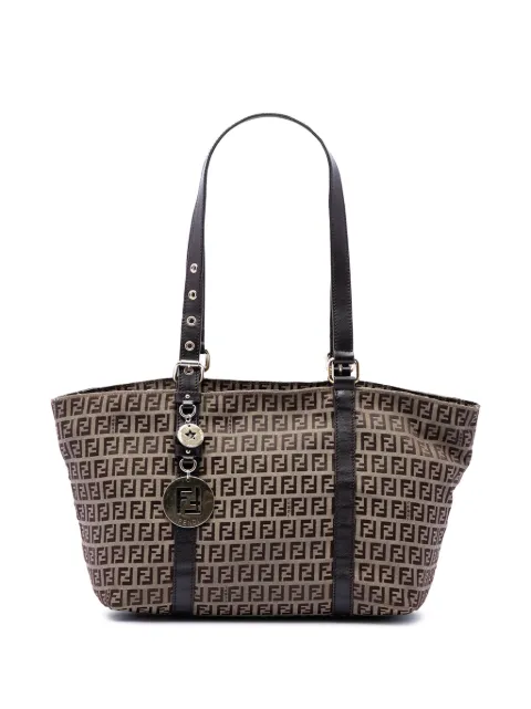 Fendi Pre-Owned 2000-2026 Zucchino Canvas Superstar tote bag