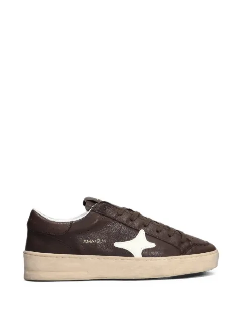 Ama Brand star-patch sneakers