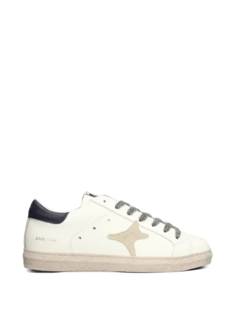 Ama Brand star-patch lace-up sneakers