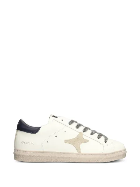 Ama Brand star-patch lace-up sneakers