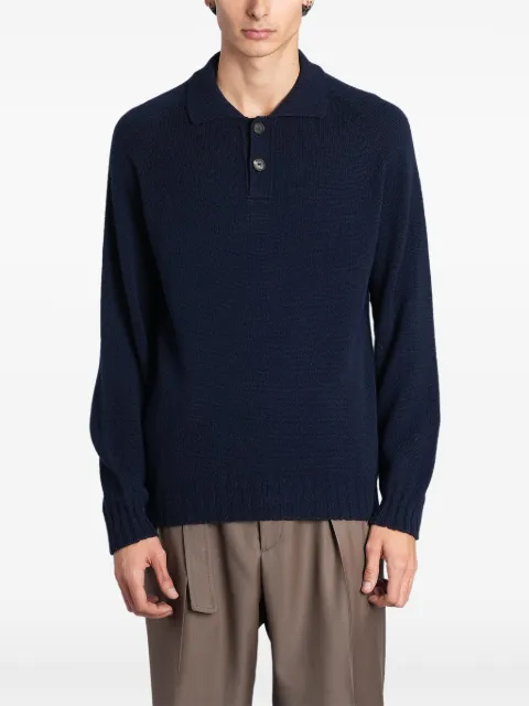 Tagliatore long-sleeve polo shirt