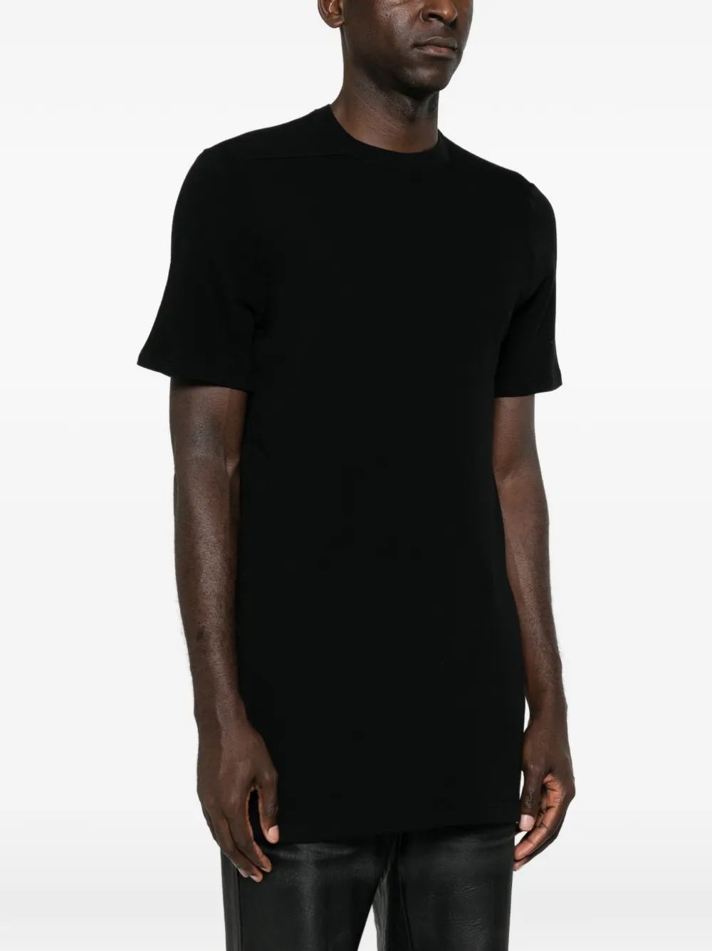 Rick Owens Level T-shirt Zwart