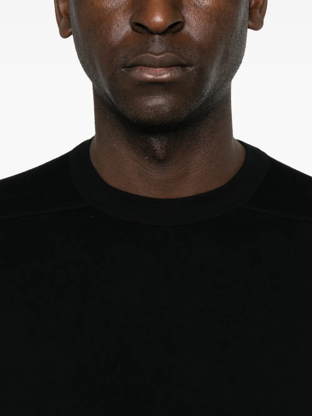 Rick Owens Level T-shirt Zwart
