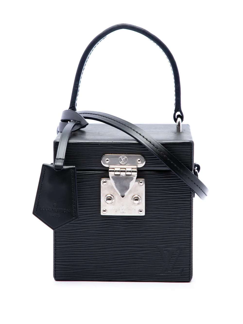 Louis Vuitton Pre-Owned 2018 Epi Bleecker Box satchel - Black
