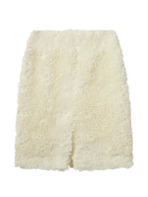 The Garment Hydra ruffled frayed mini skirt