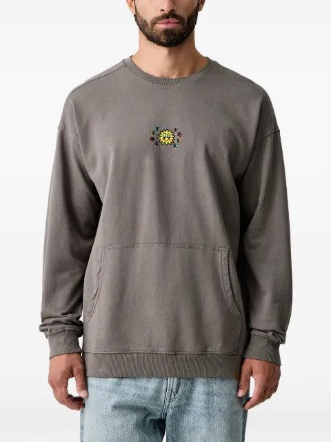 Hurley Etam Sun graphic-print pouch-pocket sweatshirt