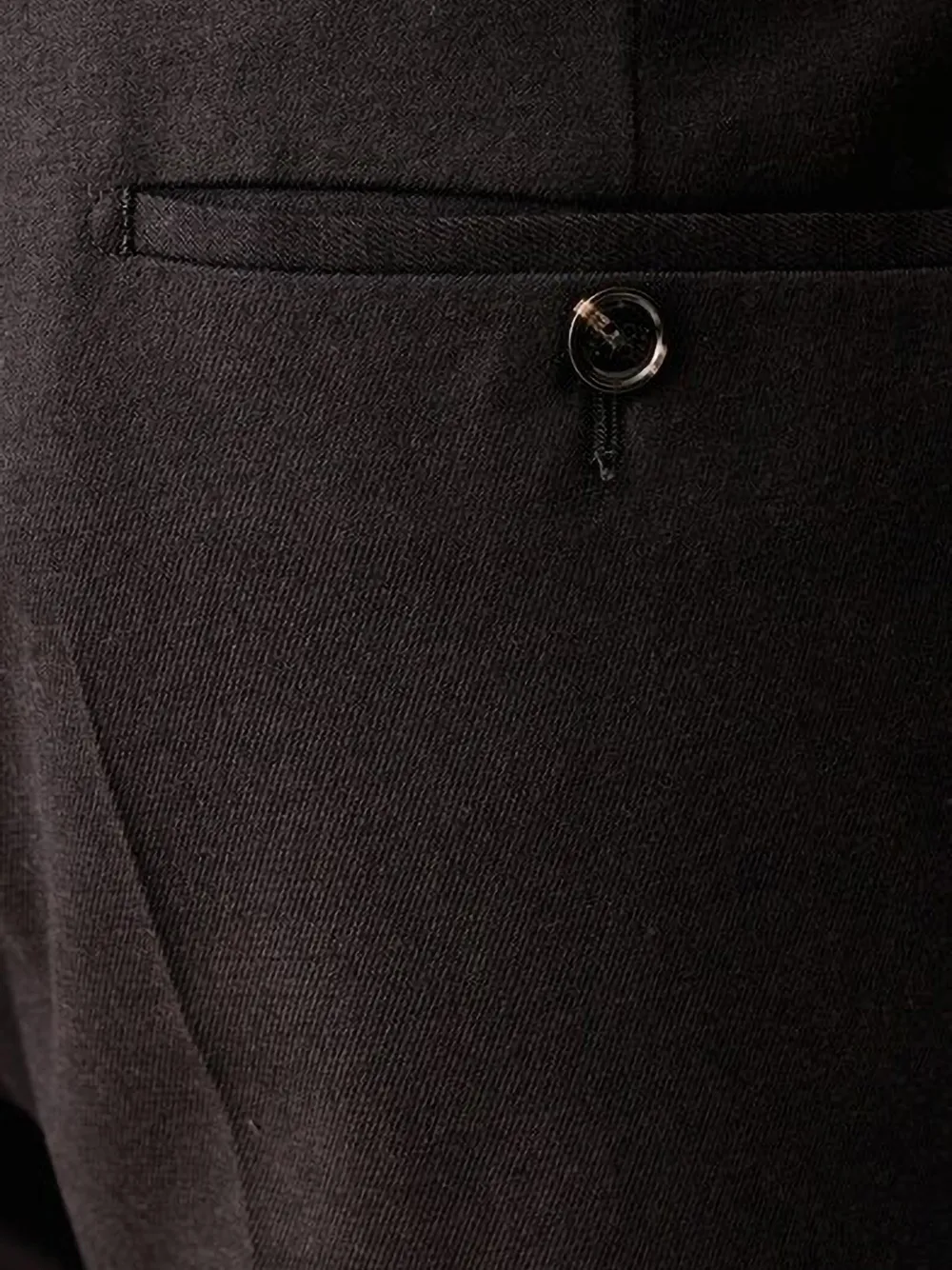 Joop! pressed-crease straight-leg trousers Bruin