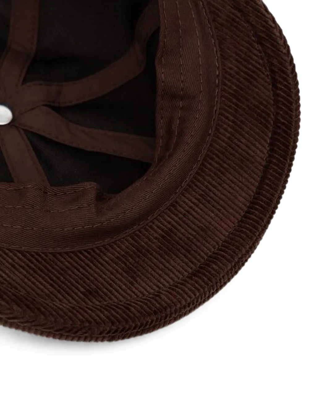 Kangol Cord Hawker platte pet Bruin