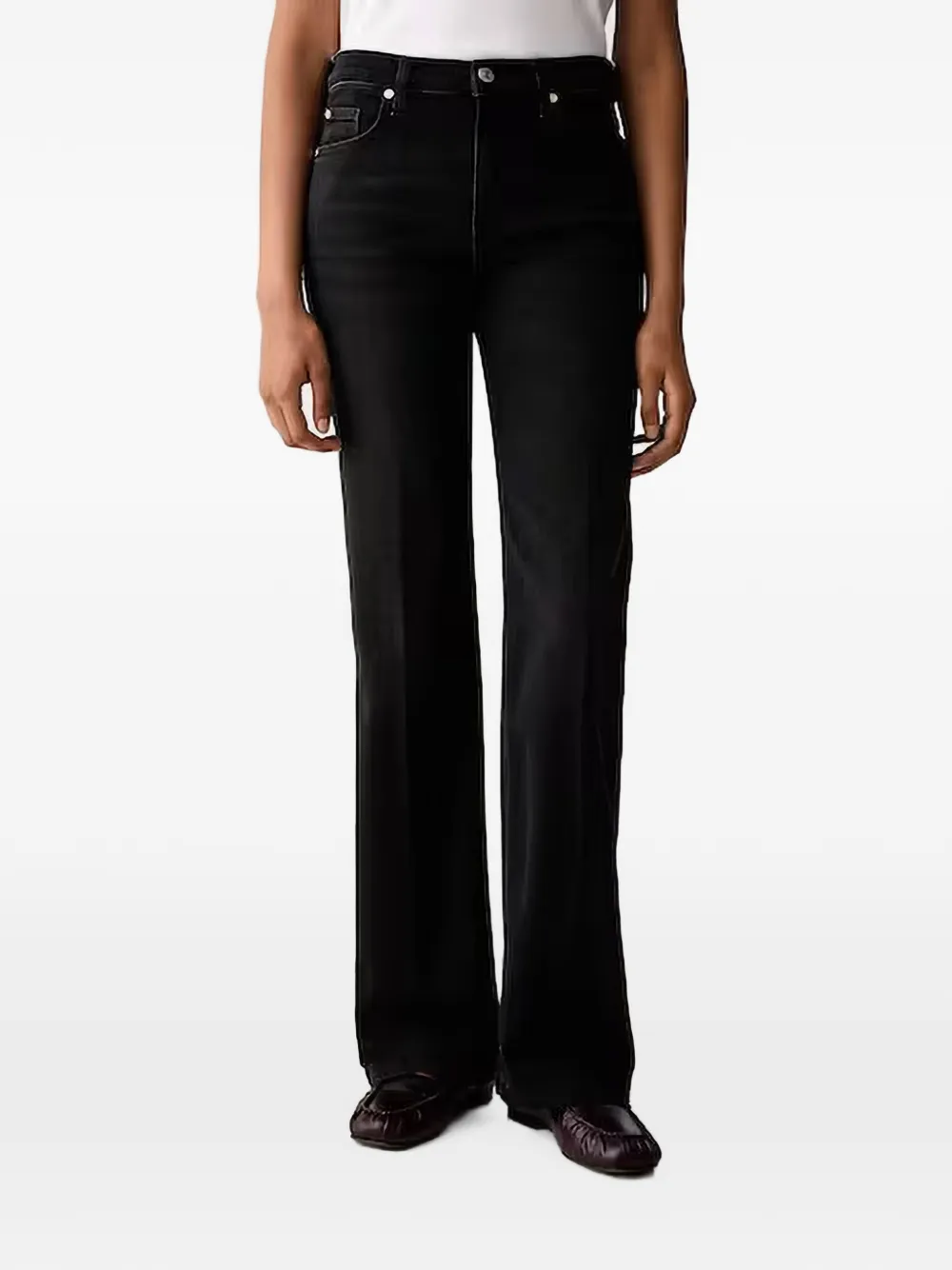 Joop! logo-patch bootcut jeans - Gris Joop! logo-patch bootcut jeans - Gris