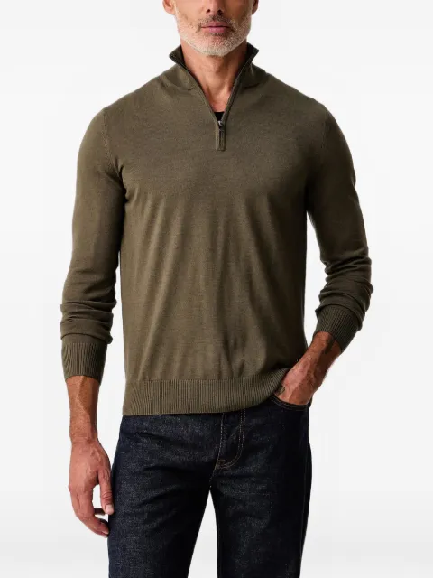 Joop! quarter-zip knitted sweater